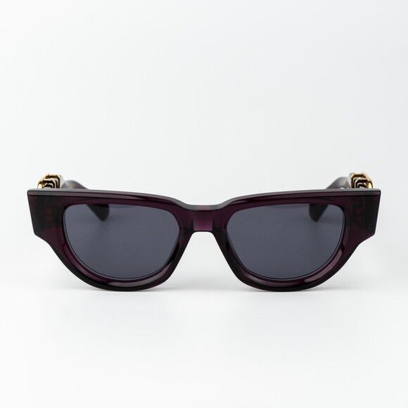 Valentino Women Sunglasses Crystal Purple Grey Cat Eye V - DUE VLS-103D-50 main image 9